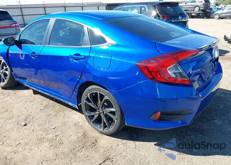 2019 Honda Civic Sport from USA, damaged, VIN 19XFC2F80KE022214
